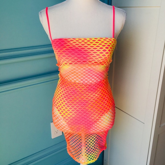 Forever 21 Dresses & Skirts - Fishnet Rave Dress